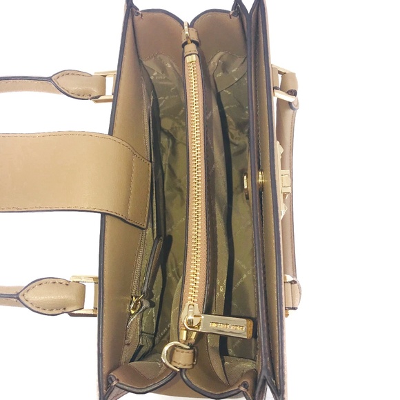 2PCS Michael Kors Kinsley Accordion Satchel Wallet - Picture 6 of 8